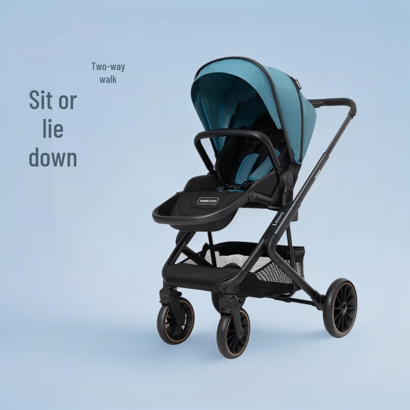 Two-Way Folding Baby Stroller for Sitting and Lying, High Landscape Design синий/серый
Two-Way Folding Baby Stroller for Sitting and Lying, High Landscape Design синий/серый