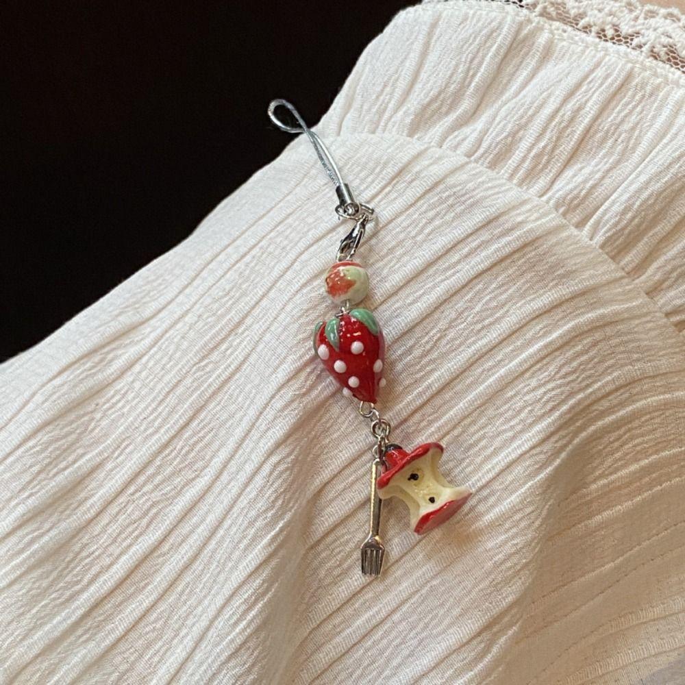 Fruit Beaded Phone Chain Strawberry Cellphone Strap Phone Lanyard Versatile Decoration
Fruit Beaded Phone Chain Strawberry Cellphone Strap Phone Lanyard Versatile Decoration