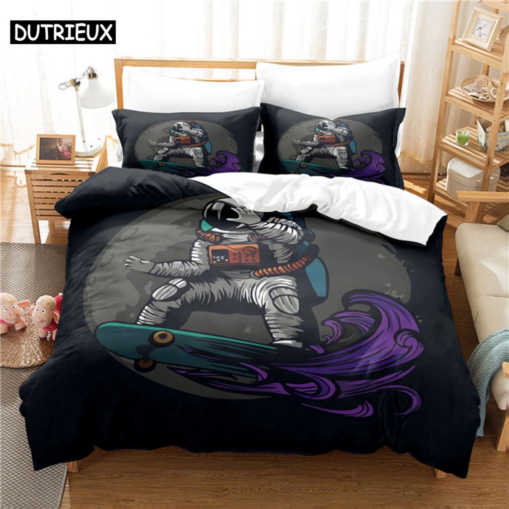 Fashion Design 3D Astronauts Painting Bedding, Queen Size Digital Print Duvet Cover Set (135x200cm)&set
Fashion Design 3D Astronauts Painting Bedding, Queen Size Digital Print Duvet Cover Set (135x200cm)&set