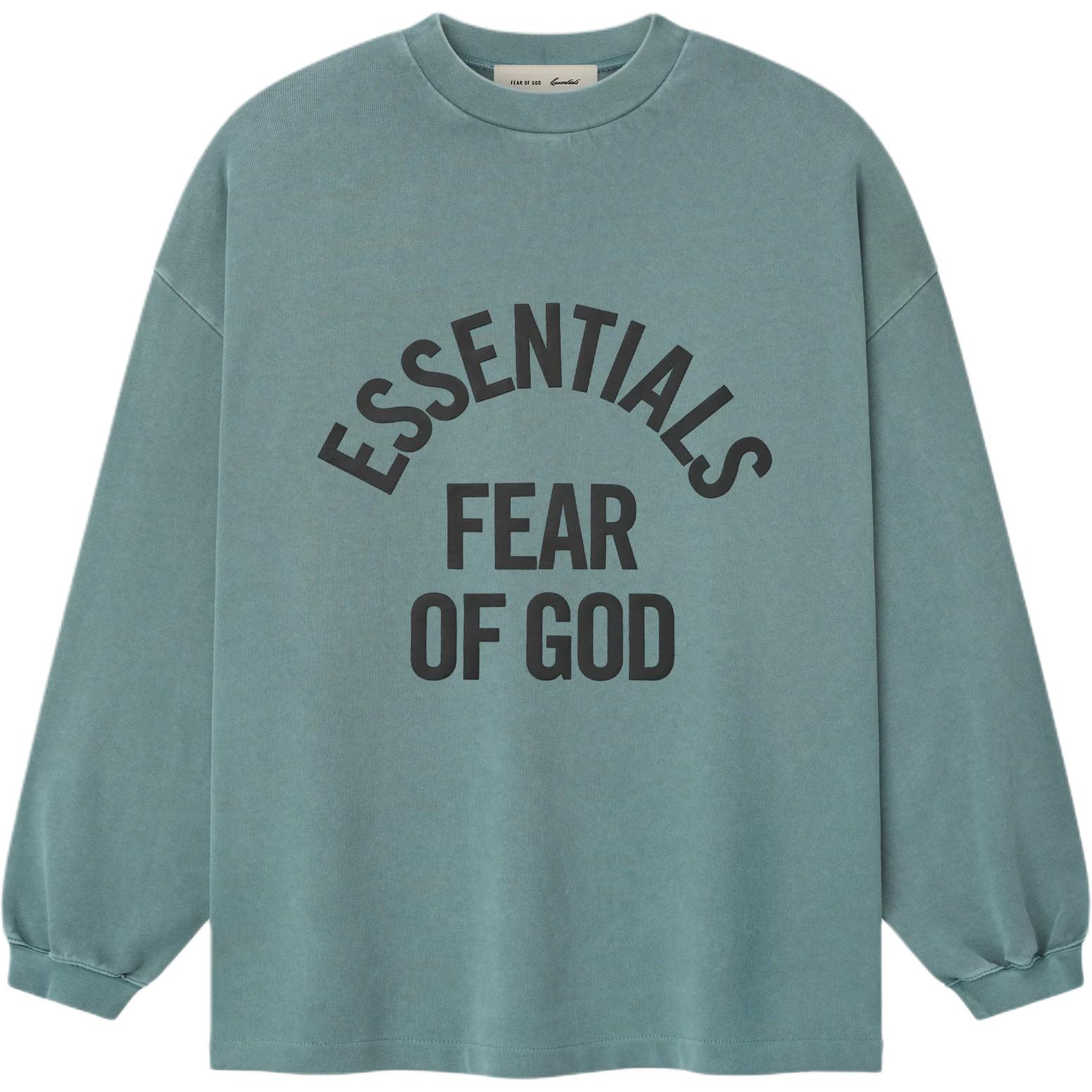 Fear of God Essentials Campus 90s Long-Sleeve Tee Faded Coastal Unisex Tops Blue 125SP262013F XS
Fear of God Essentials Campus 90s Long-Sleeve Tee Faded Coastal Unisex Tops Blue 125SP262013F XS