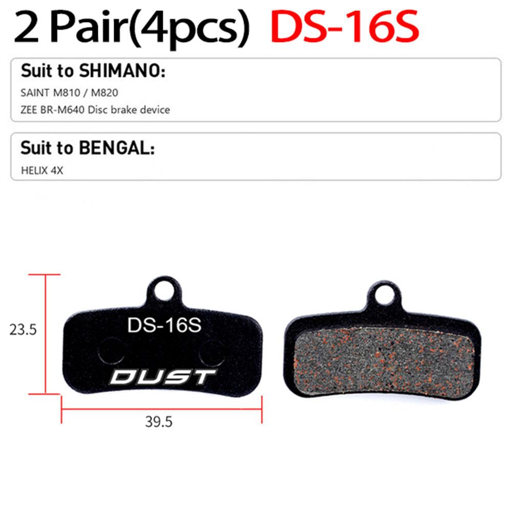 2 Pair 4pcs MTB Bike Brake Pads Semi-metal Hydraulic Disc Brake Pad Set for Shimano B01s BB7 M315 SRAM Avid Cycling Accessories DS-16
2 Pair 4pcs MTB Bike Brake Pads Semi-metal Hydraulic Disc Brake Pad Set for Shimano B01s BB7 M315 SRAM Avid Cycling Accessories DS-16