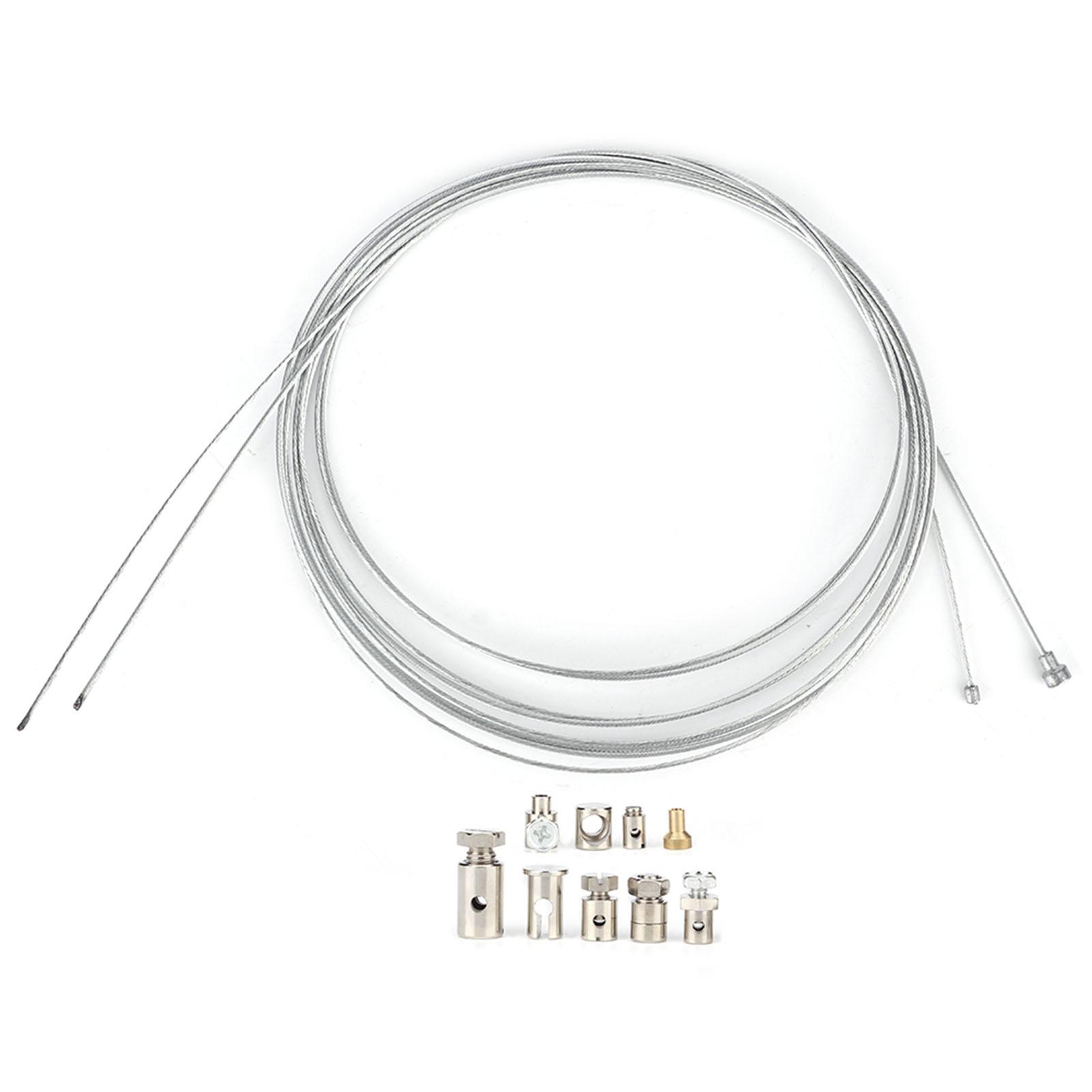 Universal Clutch Throttle Brake Cable Repair Kit with Nipples Universal Parts
Universal Clutch Throttle Brake Cable Repair Kit with Nipples Universal Parts