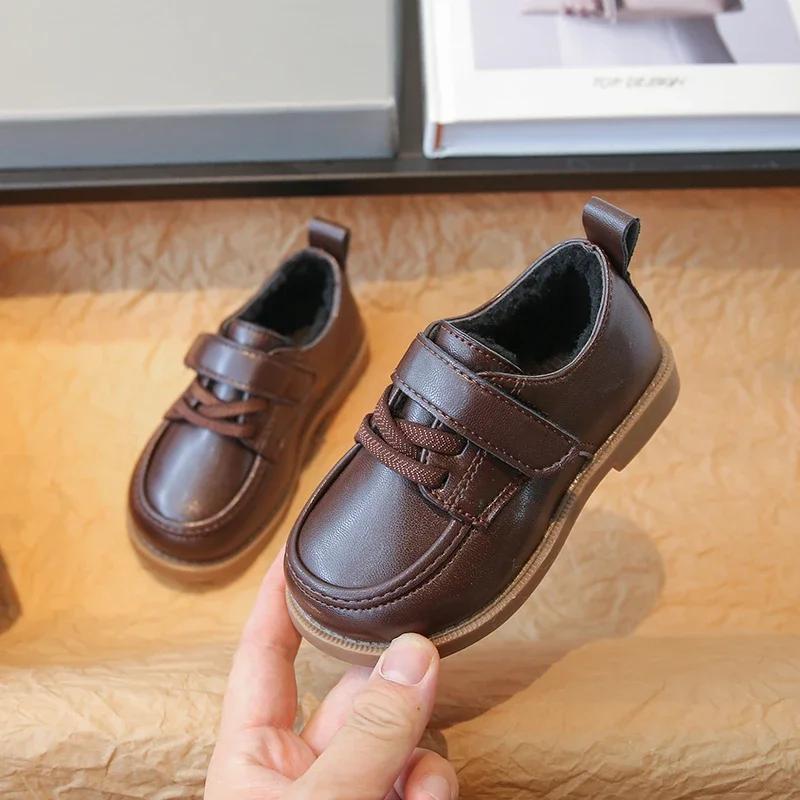 2024 New Versatile Soft Girls Leather Shoes Hook & Loop Brown Baby Boys School Shoes UK Uniform Kids Loafer Drop Shipping Simple 21 бежевий
2024 New Versatile Soft Girls Leather Shoes Hook & Loop Brown Baby Boys School Shoes UK Uniform Kids Loafer Drop Shipping Simple 21 бежевий