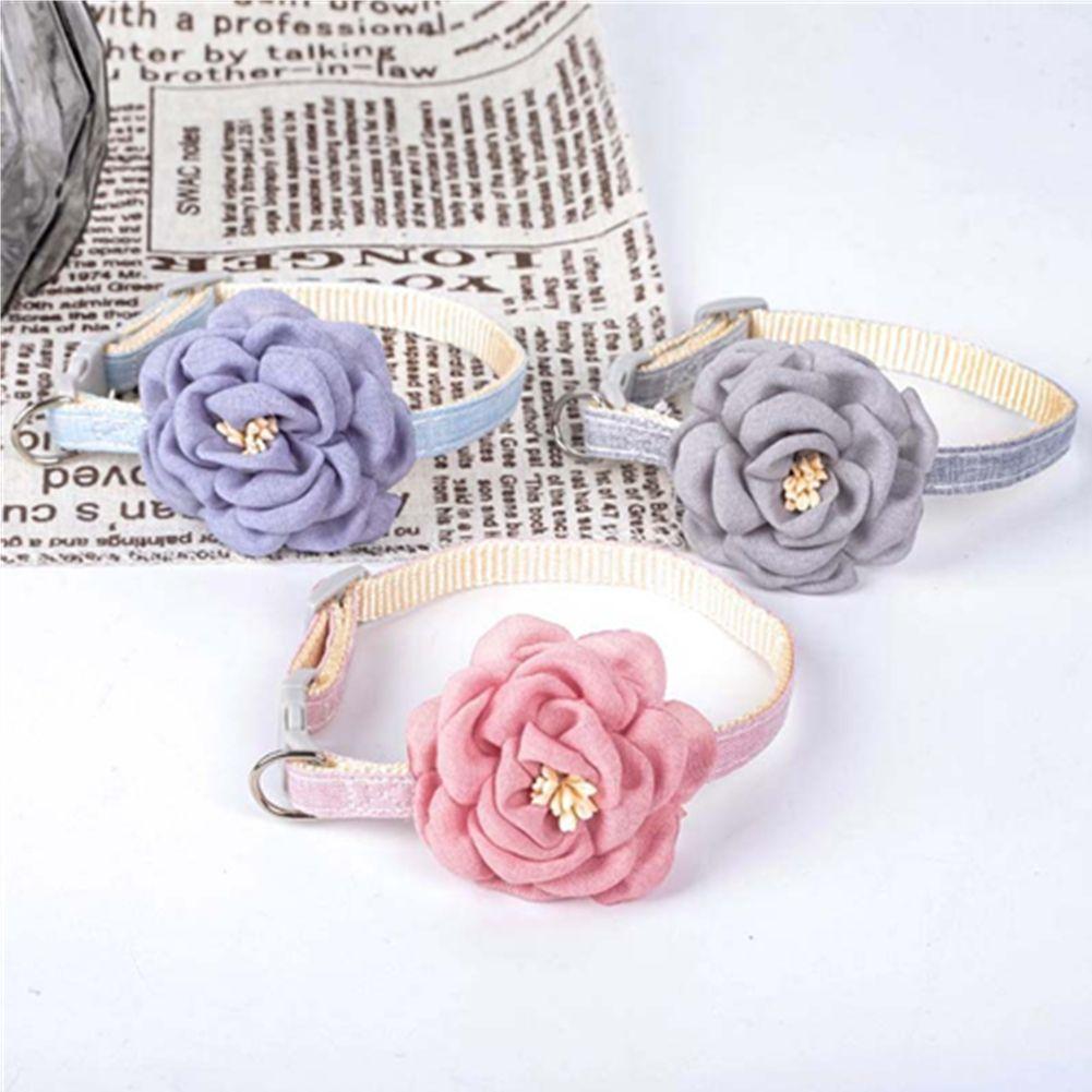 Dog Collar Solid Color Simulation Camellia Pet Collar Cat Collar Camellia Flower Adjustable
Dog Collar Solid Color Simulation Camellia Pet Collar Cat Collar Camellia Flower Adjustable