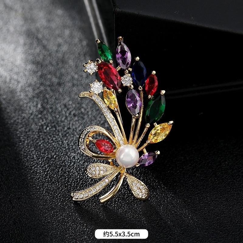 Трендовий темпераментний висококласний кришталевий брошка квітка перлина розкішна атмосфера корсаж шпилька для пальта аксесуари для костюма жінки
Трендовий темпераментний висококласний кришталевий брошка квітка перлина розкішна атмосфера корсаж шпилька для пальта аксесуари для костюма жінки