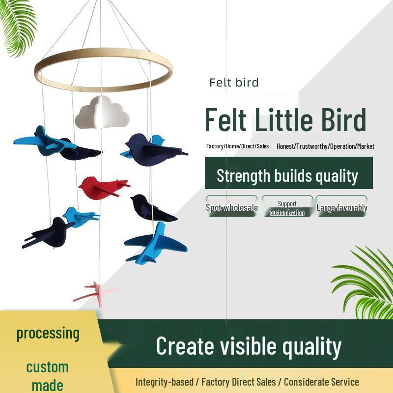 Felt Wind Chime Crib Pendant Photography Prop Ornament Custom
Felt Wind Chime Crib Pendant Photography Prop Ornament Custom