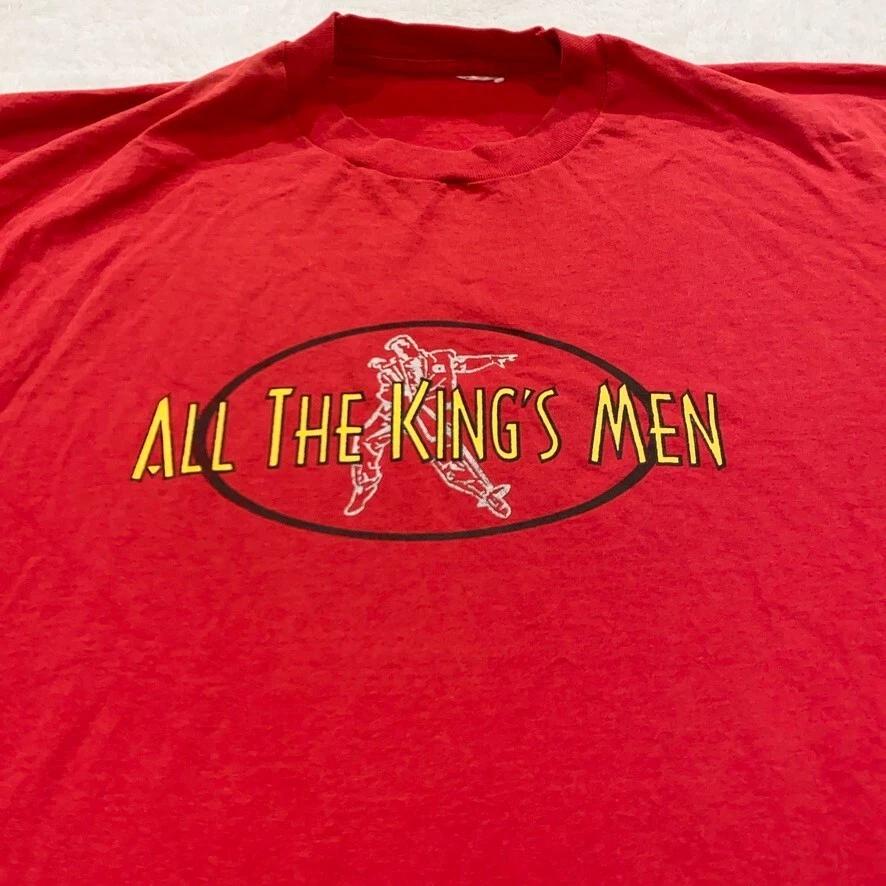 vtg 90s ALL THE KING S MEN T-Shirt 2XL rock scotty moore dj fontana sweetfish XL
vtg 90s ALL THE KING S MEN T-Shirt 2XL rock scotty moore dj fontana sweetfish XL