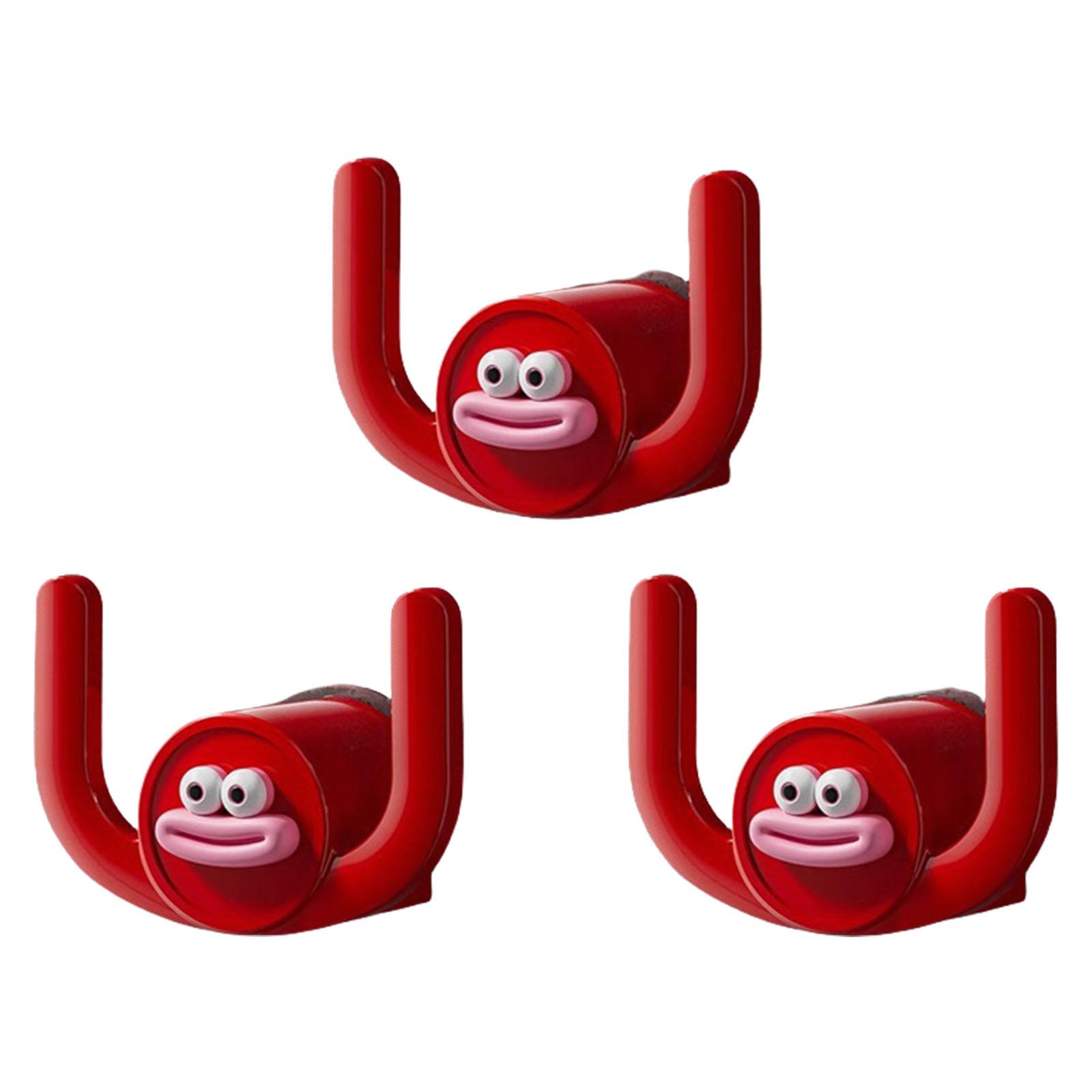 3Pieces Sturdy Without Punch Bathroom Hanging Hook Plastic Materials Portable Accessory for Extra Storage in Kitchens красный
3Pieces Sturdy Without Punch Bathroom Hanging Hook Plastic Materials Portable Accessory for Extra Storage in Kitchens красный