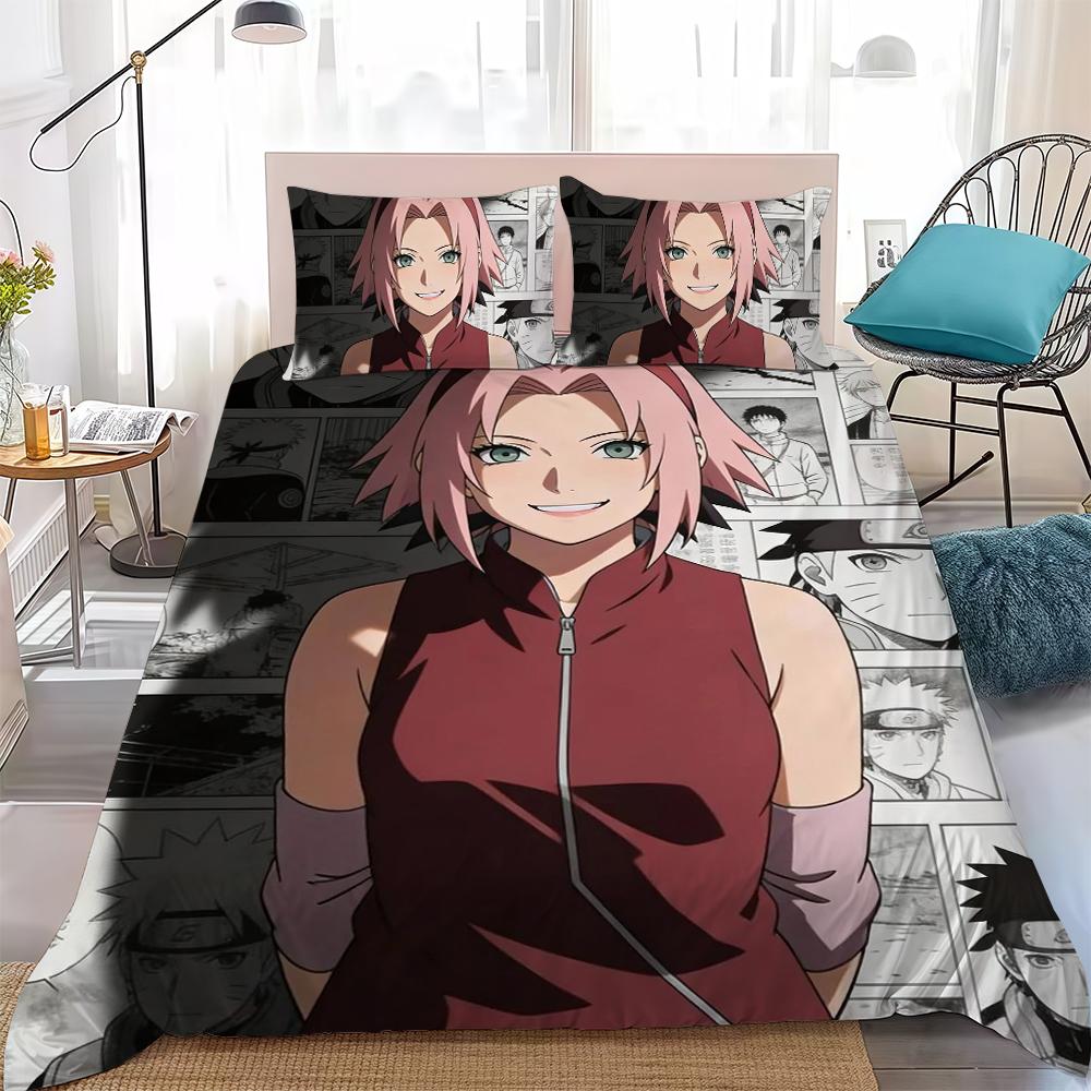 Anime N-NARUTOES Duvet Cover Set Home Style Bedding Soft Laundry Cotton Bed 3 Piece Set Student Dormitory Gift 135x200cm
Anime N-NARUTOES Duvet Cover Set Home Style Bedding Soft Laundry Cotton Bed 3 Piece Set Student Dormitory Gift 135x200cm