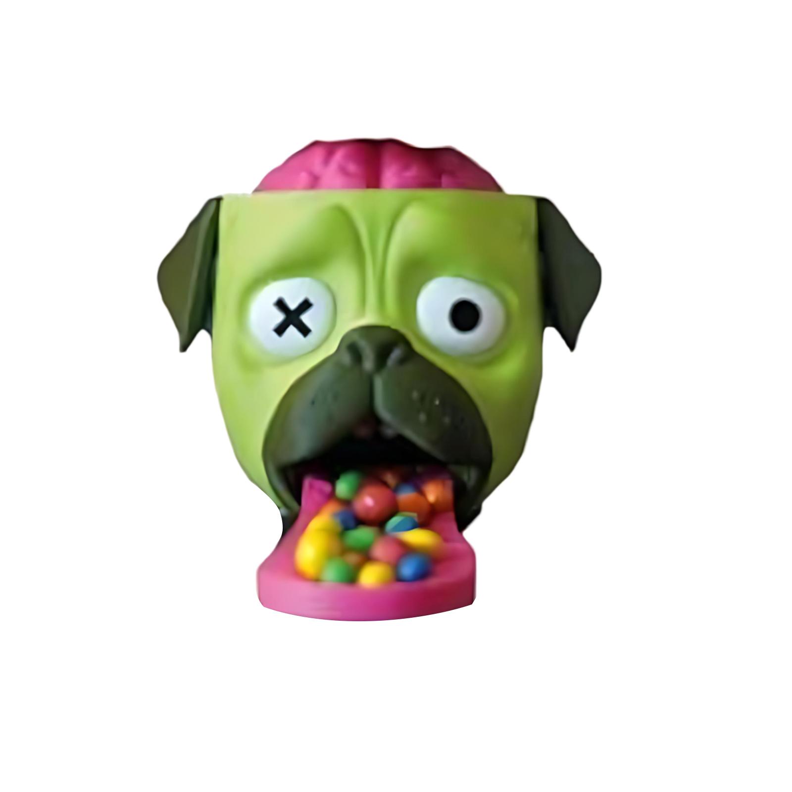 Candy Dispenser Pug Design Brain Top Candy Holder Novelty Candy Container Fun Candy Storage for Home Office Party Use
Candy Dispenser Pug Design Brain Top Candy Holder Novelty Candy Container Fun Candy Storage for Home Office Party Use