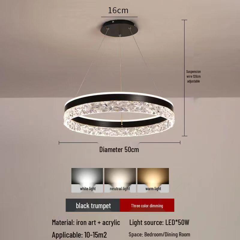 Скандинавская современная минималистичная кольцевая люстра для обеденных и жилых зон Standard
Скандинавская современная минималистичная кольцевая люстра для обеденных и жилых зон Standard