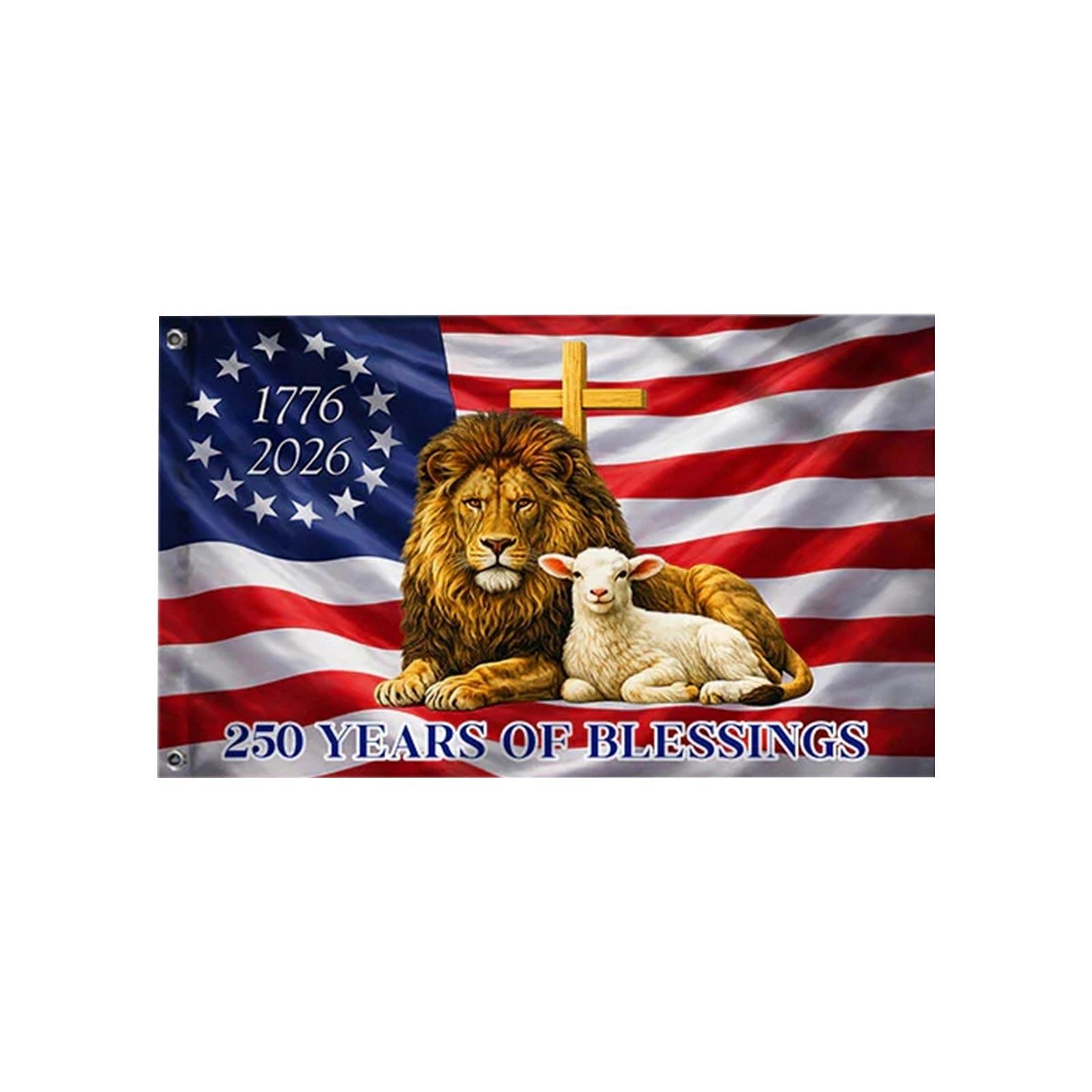 Pennsylvania 250th Anniversary Commemorative Flag 60x90 Single-Sided Durable Polyester Outdoor Indoor Display Banner with Metal Grommets
Pennsylvania 250th Anniversary Commemorative Flag 60x90 Single-Sided Durable Polyester Outdoor Indoor Display Banner with Metal Grommets