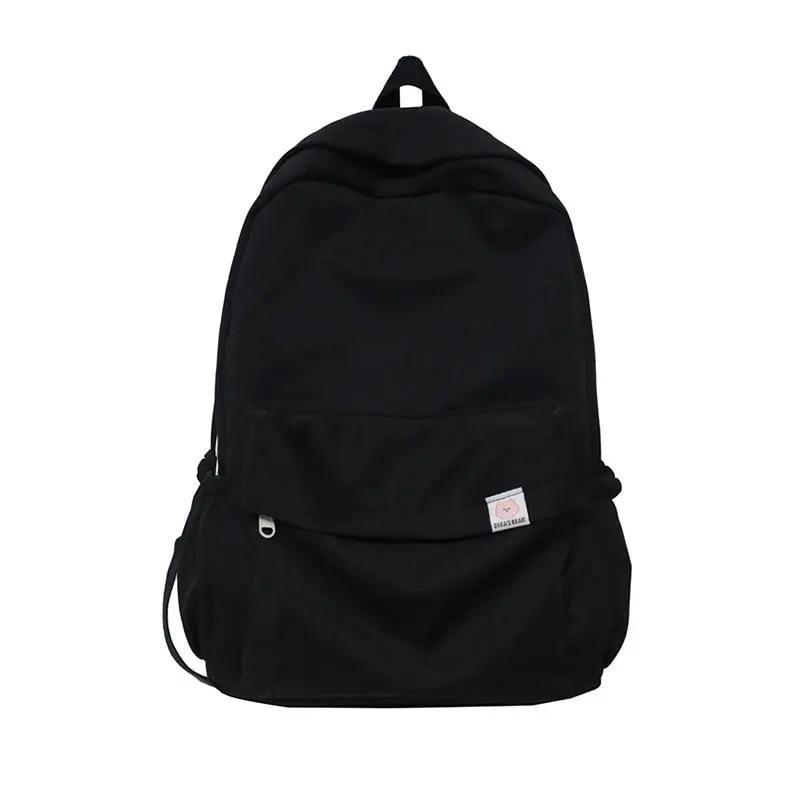 Backpack Soft Sister Solid Color Large Capacity Student Schoolbag School Season New College Students Ins Backpack 16 inches
Backpack Soft Sister Solid Color Large Capacity Student Schoolbag School Season New College Students Ins Backpack 16 inches