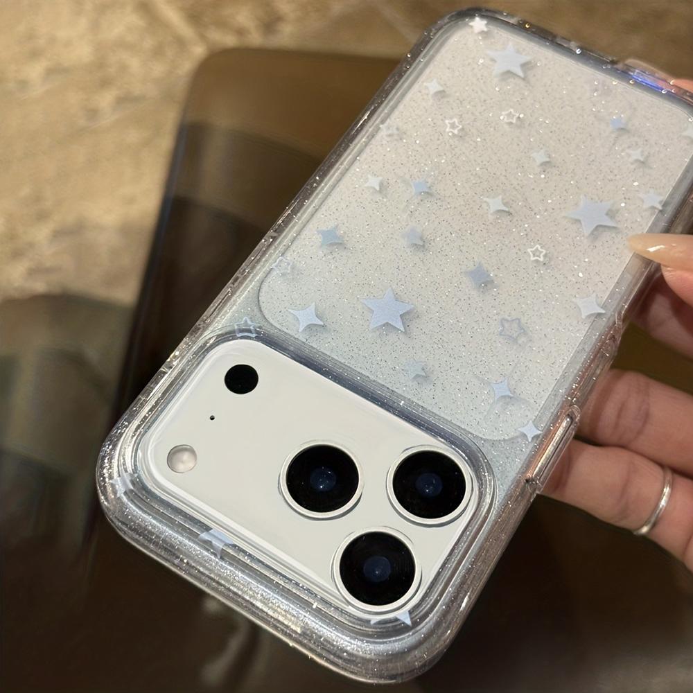 Bling Star Glitter Transparent Clear Shockproof Phone Case For iPhone 17 Pro Max 16 15 14 13 12 11 XS XR 7 8 Plus 16E Air Cover iPhone SE (2020)
Bling Star Glitter Transparent Clear Shockproof Phone Case For iPhone 17 Pro Max 16 15 14 13 12 11 XS XR 7 8 Plus 16E Air Cover iPhone SE (2020)
