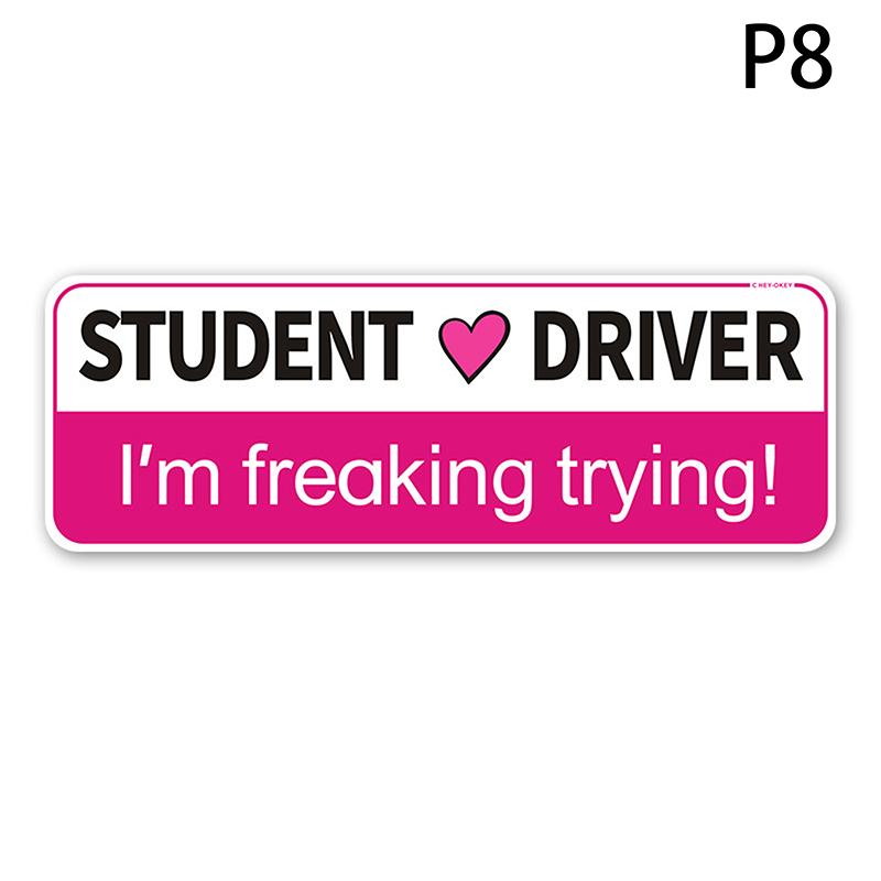 Магниты Наклейки Наклейки Стажировка Магнитный Новый Знак Водителя Ученик Таблички Для Автомобиля Светоотражающий Съемный Бампер Студента Новичок
Магниты Наклейки Наклейки Стажировка Магнитный Новый Знак Водителя Ученик Таблички Для Автомобиля Светоотражающий Съемный Бампер Студента Новичок