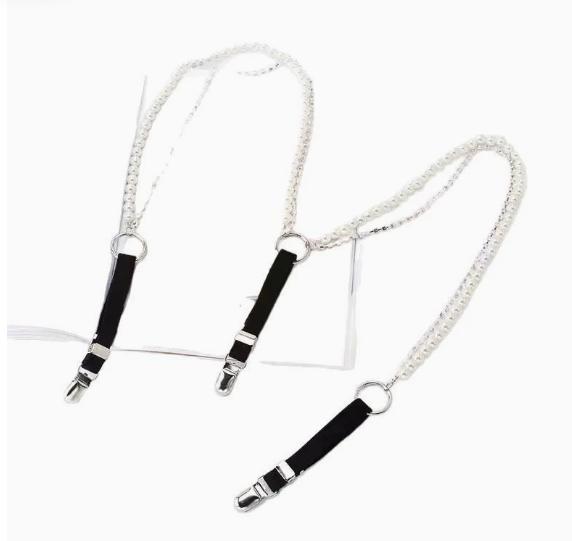Adjustable Elastic Pearl Strap Accessories for Women Decorative Suspender Straps for Skirts and Dresses Fashion Elastic Shoulder Straps One Size белый
Adjustable Elastic Pearl Strap Accessories for Women Decorative Suspender Straps for Skirts and Dresses Fashion Elastic Shoulder Straps One Size белый