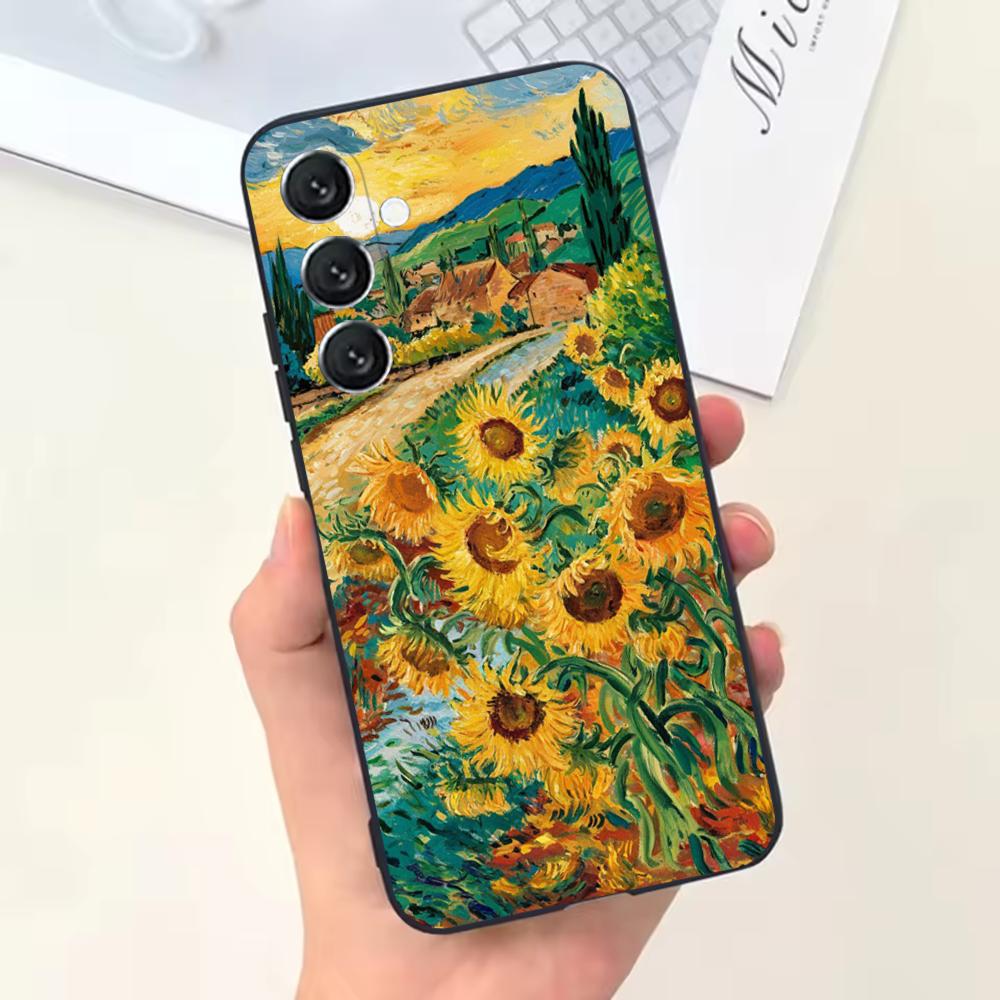 Van G-Gogh Art Sunflower Phone Case For Samsung Galaxy A13,A21s,A22,A31,A32,A52,A53,A71,A80,Soft Black Shell Samsung a21s
Van G-Gogh Art Sunflower Phone Case For Samsung Galaxy A13,A21s,A22,A31,A32,A52,A53,A71,A80,Soft Black Shell Samsung a21s