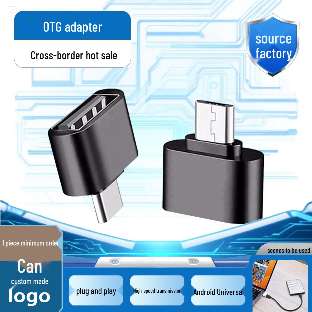 Type-C OTG USB Mobile Phone Adapter Android White
Type-C OTG USB Mobile Phone Adapter Android White