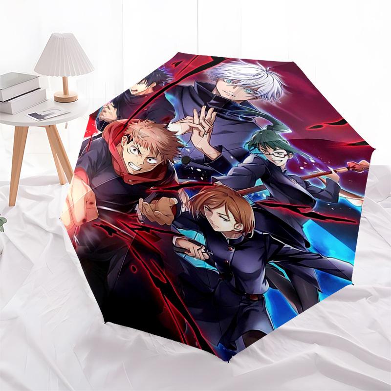 1pc Jujutsu Kaisen Characters Auto-Folding Umbrella Portable 3-Fold Design with Iron Frame, Perfect for Fans, Travelers, Daily Use, and Gifts.M012
1pc Jujutsu Kaisen Characters Auto-Folding Umbrella Portable 3-Fold Design with Iron Frame, Perfect for Fans, Travelers, Daily Use, and Gifts.M012