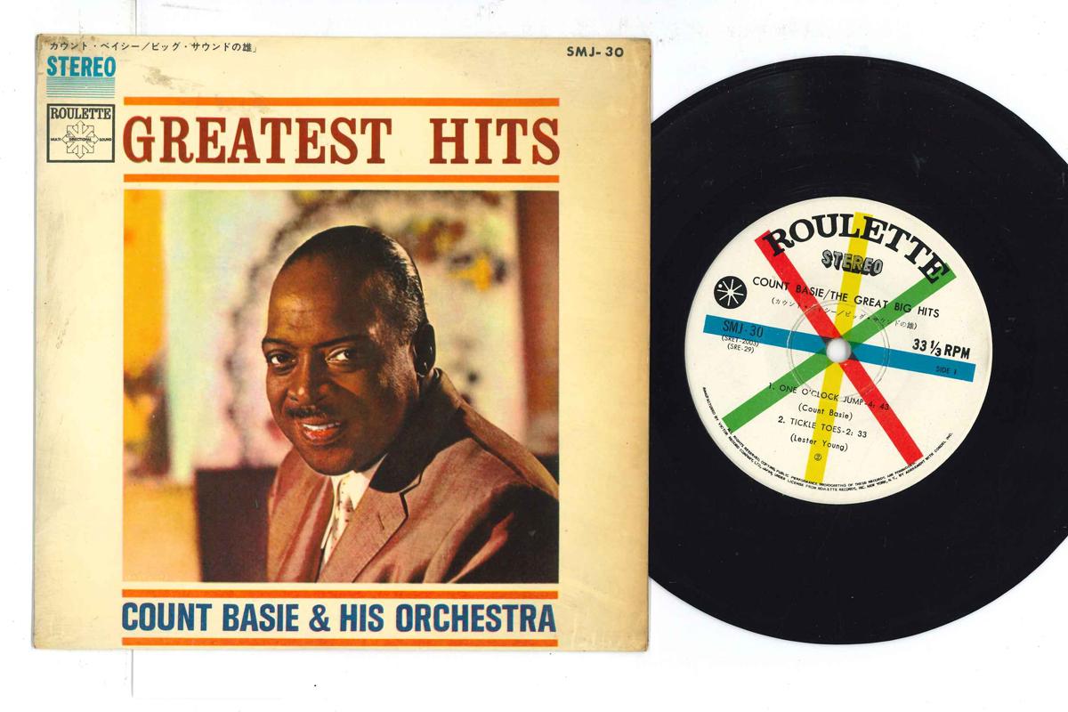 7inch Record COUNT BASIE - One O clock Jump / Tickle Toes /Ju SMJ30 ROULETTE Japan Jazz Used
7inch Record COUNT BASIE - One O clock Jump / Tickle Toes /Ju SMJ30 ROULETTE Japan Jazz Used