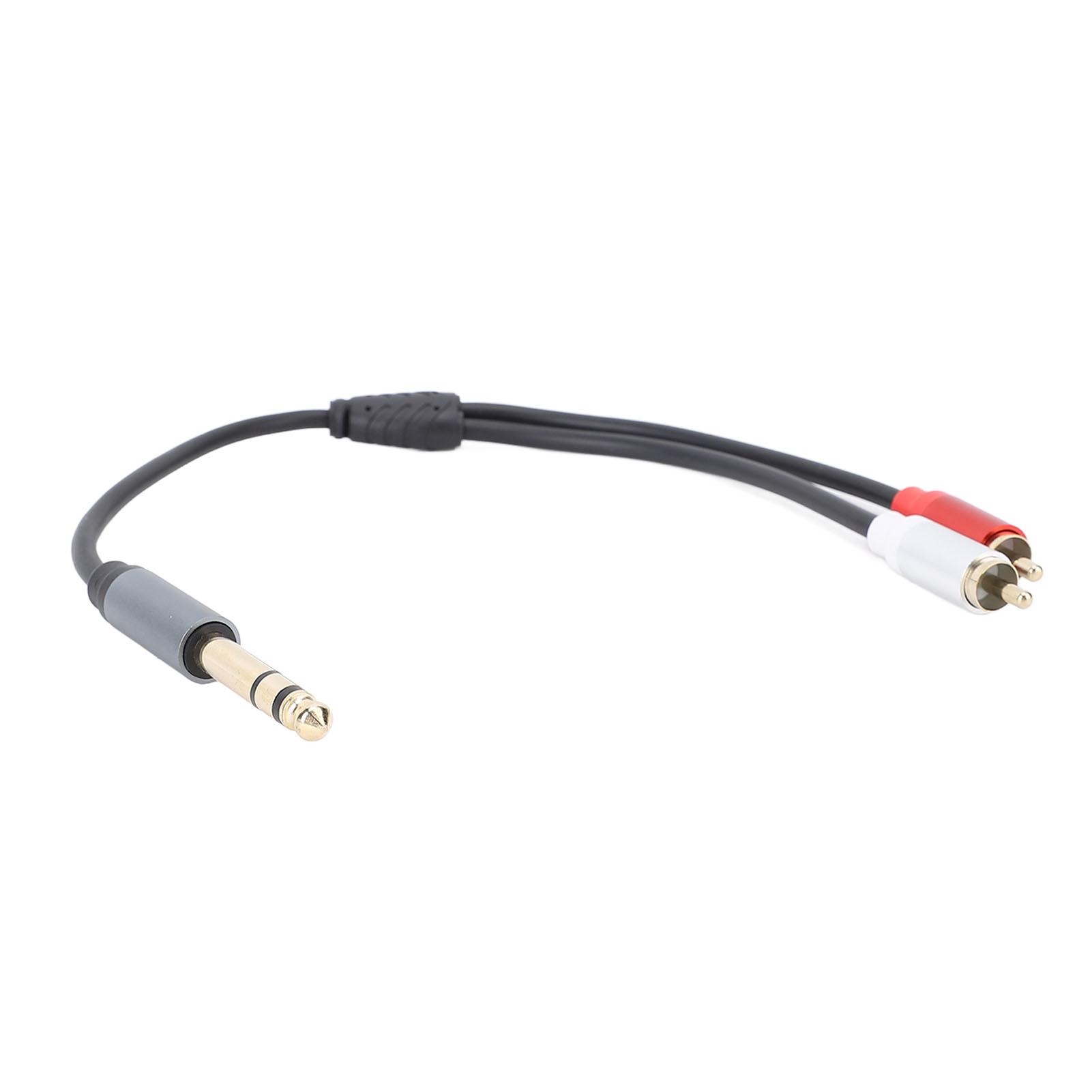 6,35 мм Стерео Папа - 2 Папы Кабель 11,8 дюйма 6,35 мм Стерео Папа Y-разветвитель Кабель-конвертер Адаптер
6,35 мм Стерео Папа - 2 Папы Кабель 11,8 дюйма 6,35 мм Стерео Папа Y-разветвитель Кабель-конвертер Адаптер