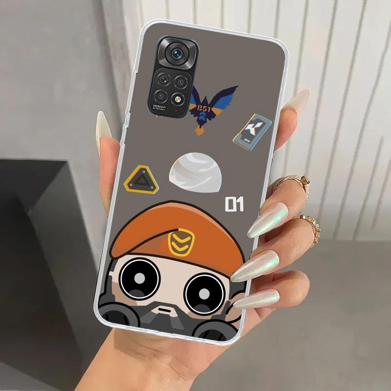 Game Valorant Cute Phone Case for Xiaomi Redmi Note 15 14 14S 13 12S 12 Pro 11S 11 Plus 11T 11E 10S Soft Funda Print Shell Redmi Note 14 Pro Plus
Game Valorant Cute Phone Case for Xiaomi Redmi Note 15 14 14S 13 12S 12 Pro 11S 11 Plus 11T 11E 10S Soft Funda Print Shell Redmi Note 14 Pro Plus