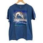 Hanes Men s Fishing T-Shirt Blue Fish Graphic Tee Back Hit Outdoors Size L/XL M
Hanes Men s Fishing T-Shirt Blue Fish Graphic Tee Back Hit Outdoors Size L/XL M