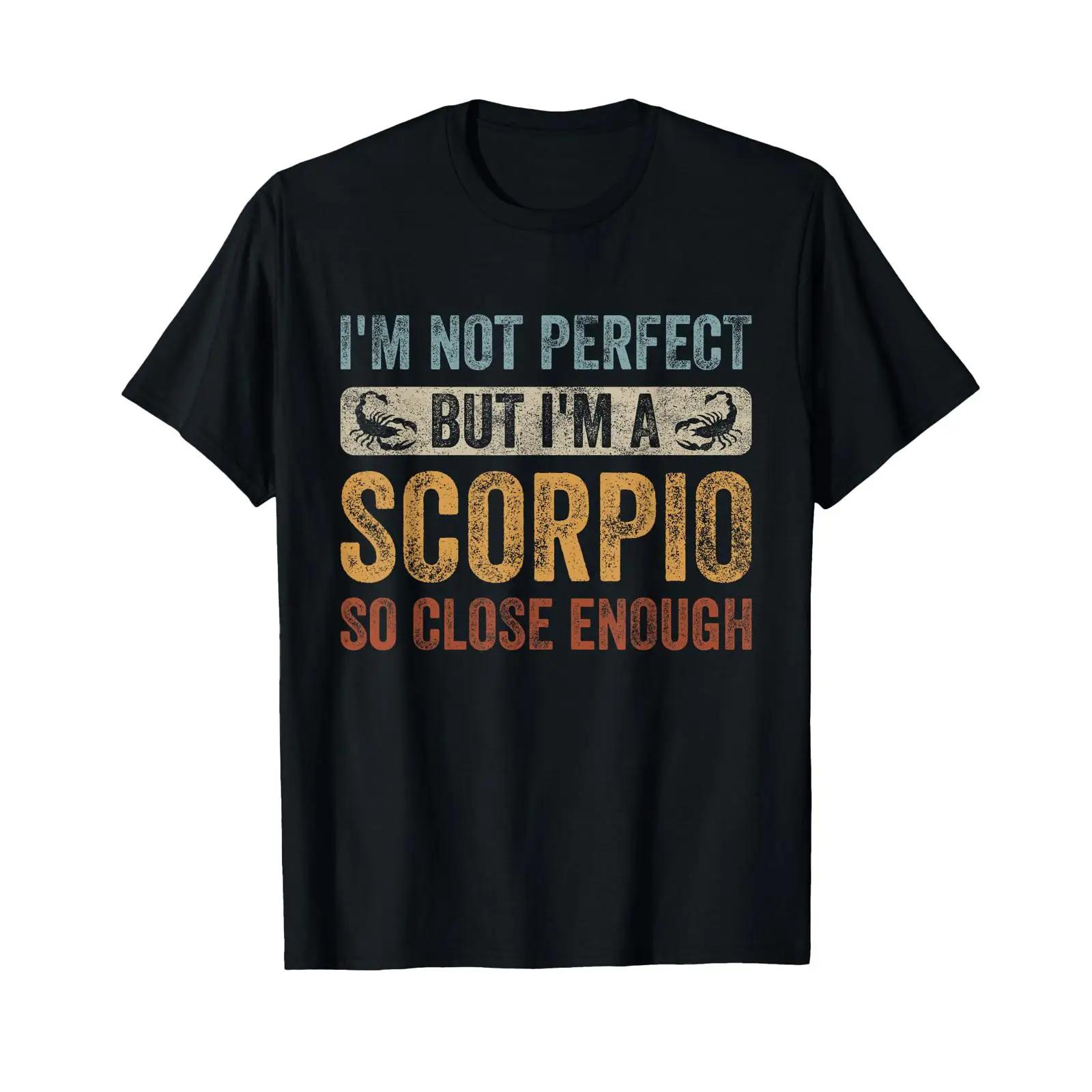 I m Not Perfect But A Scorpio Zodiac Sign T Shirt black vintage Washed Slightly graphic Stretched homme Unisex streetwear 5XL різнокольоровий
I m Not Perfect But A Scorpio Zodiac Sign T Shirt black vintage Washed Slightly graphic Stretched homme Unisex streetwear 5XL різнокольоровий