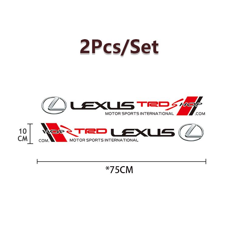 Sport Decals Car Door Decoration Stickers Accessories For Lexus F SPORT GS GX IS LS LX CT LC RC LBX NX RX 350h 450h ES UX 300e
Sport Decals Car Door Decoration Stickers Accessories For Lexus F SPORT GS GX IS LS LX CT LC RC LBX NX RX 350h 450h ES UX 300e