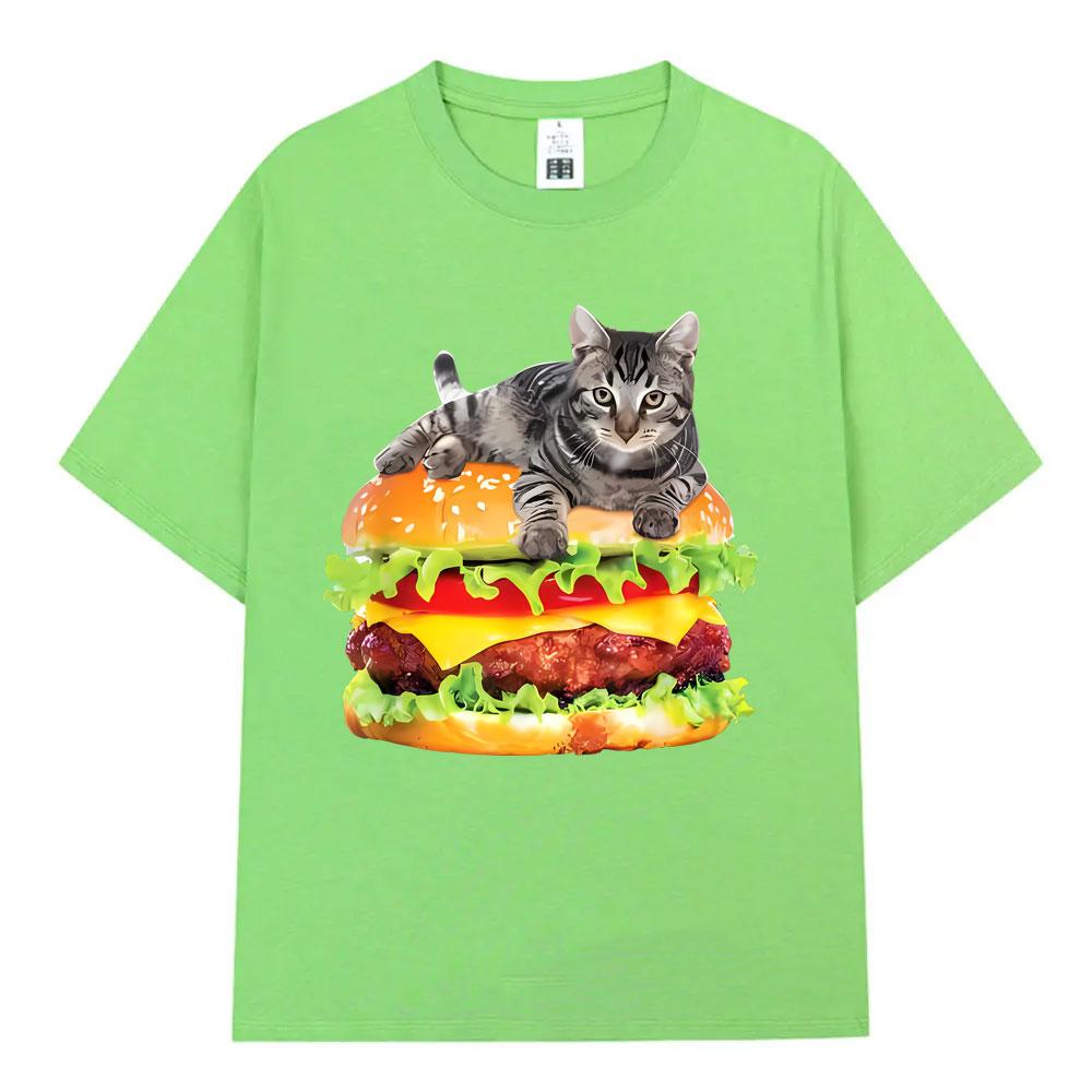 Hamburger Funny Cat Funny Meme TShirt Men Women Casual Fashion Vintage T Shirts Summer Cotton Oversized Short Sleeve Tshirts 4XL
Hamburger Funny Cat Funny Meme TShirt Men Women Casual Fashion Vintage T Shirts Summer Cotton Oversized Short Sleeve Tshirts 4XL