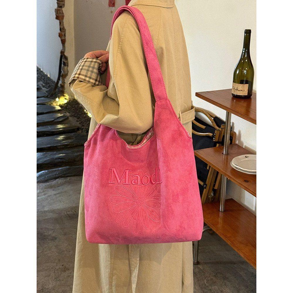 Tote Bag Casual Versatile Commuting Bag Small Design Single Shoulder Bag розовый
Tote Bag Casual Versatile Commuting Bag Small Design Single Shoulder Bag розовый