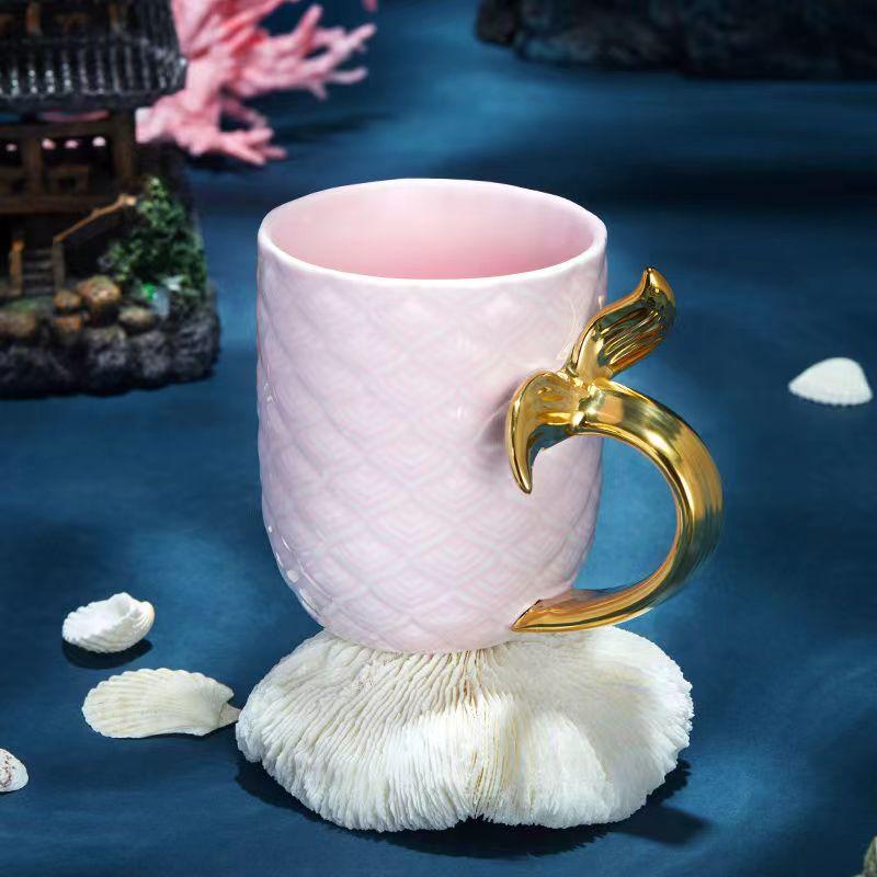 Creative golden Mermaid mug Ceramic coffee Mugs Fashion Cup Milk Juice cup Home Office Drinkware gift розовый
Creative golden Mermaid mug Ceramic coffee Mugs Fashion Cup Milk Juice cup Home Office Drinkware gift розовый