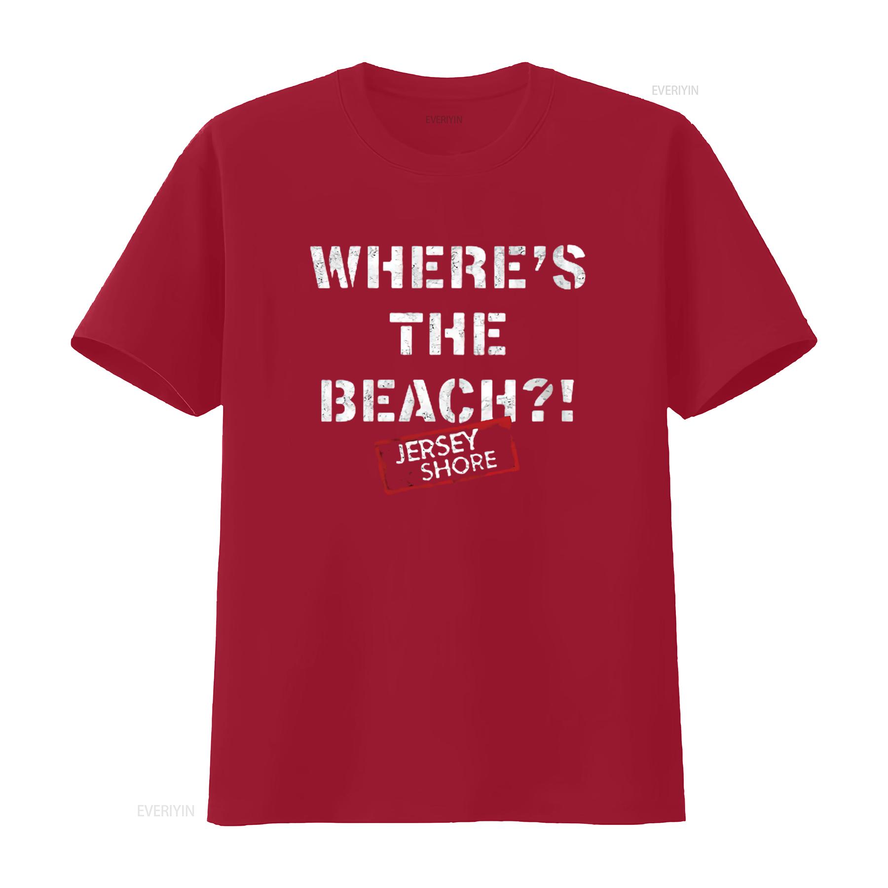 Womens Jersey Shore Where S The Beach Round Neck T Shirt Black Large vintage Washed Top For Everyday Wear fashion Soft graphic S
Womens Jersey Shore Where S The Beach Round Neck T Shirt Black Large vintage Washed Top For Everyday Wear fashion Soft graphic S