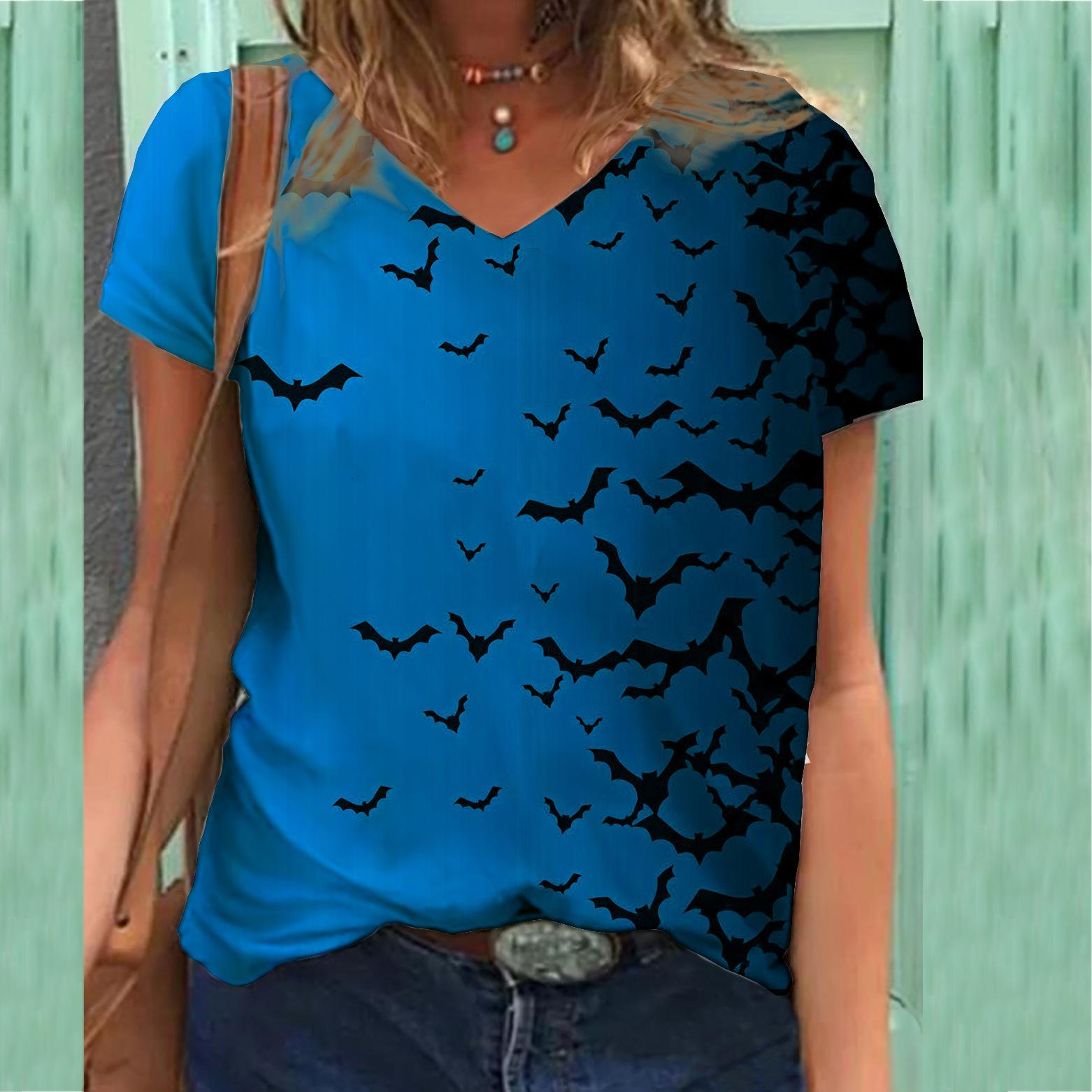 Floral Themed 3D Printed T-shirt V-neck Women s Short Sleeved T-shirt 5XL
Floral Themed 3D Printed T-shirt V-neck Women s Short Sleeved T-shirt 5XL