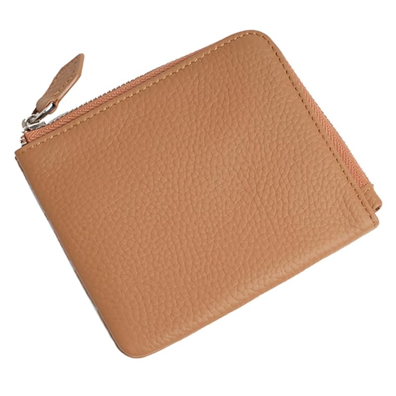 fancywonderland wallet mini wallet genuine leather Thin coin purse card case Skimming prevention men s L-shaped zipper compact (camel)
fancywonderland wallet mini wallet genuine leather Thin coin purse card case Skimming prevention men s L-shaped zipper compact (camel)