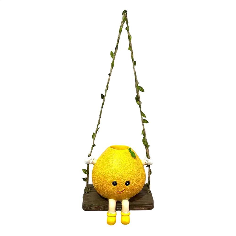 Swinging Planter Decorative Pomelo Swing Plant Pot Garden Planter for Plants Flowers Cactus Outdoor Garden Backyard Indoor
Swinging Planter Decorative Pomelo Swing Plant Pot Garden Planter for Plants Flowers Cactus Outdoor Garden Backyard Indoor
