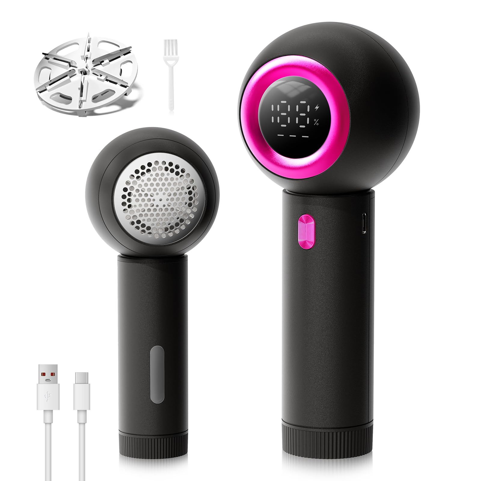 Gohill Electric Lint Перезаряжаемый через USB Немецкая награда Red Dot Беспроводная машинка для удаления катышков с 6 мощными 3 регулируемыми ЖК-дисплеями Безопасность 1 Сменное лезвие Бережно к
Gohill Electric Lint Перезаряжаемый через USB Немецкая награда Red Dot Беспроводная машинка для удаления катышков с 6 мощными 3 регулируемыми ЖК-дисплеями Безопасность 1 Сменное лезвие Бережно к