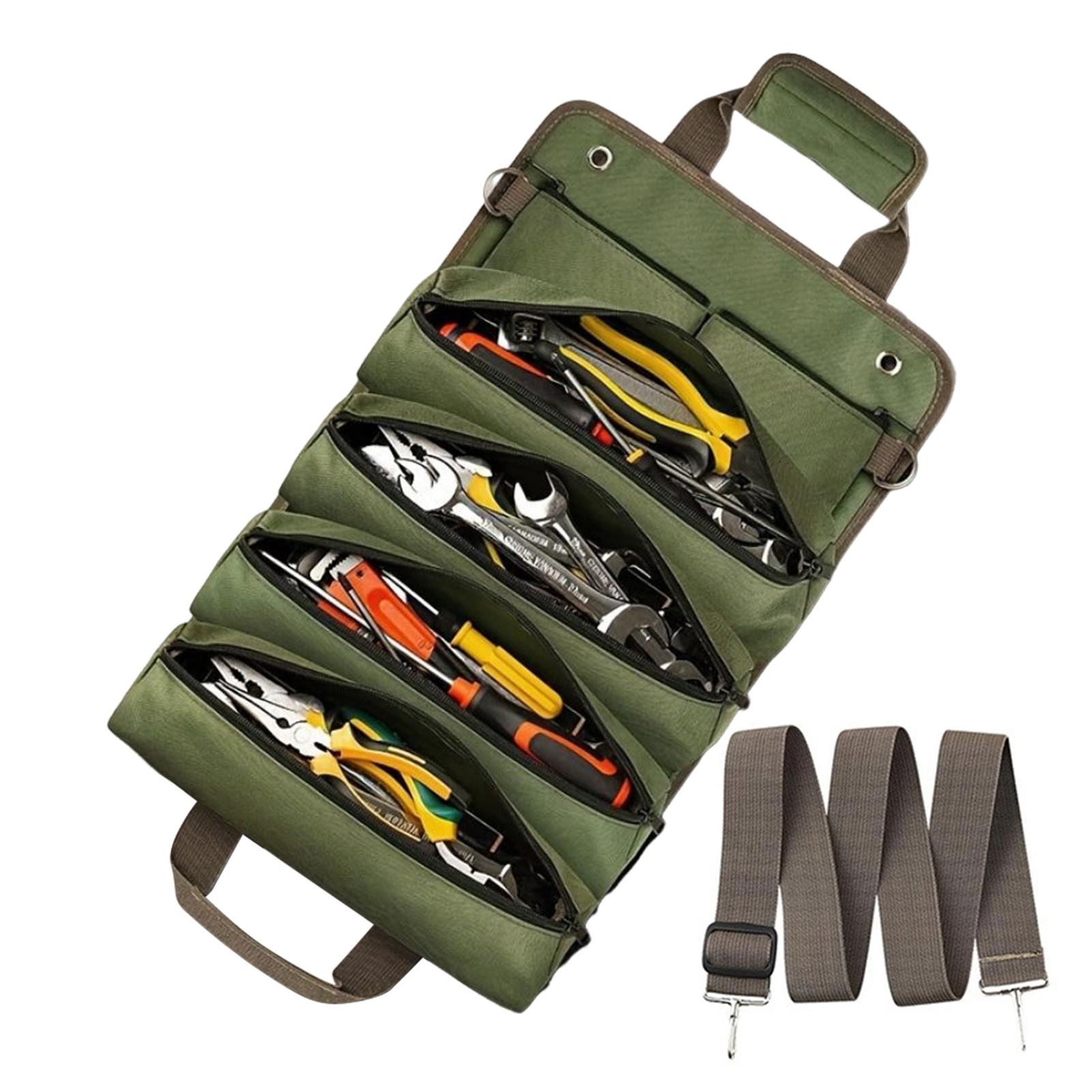 Tool Roll Up Bag Practical Hardware Wrench Organizing Bag For Outdoor Repairing зелёный
Tool Roll Up Bag Practical Hardware Wrench Organizing Bag For Outdoor Repairing зелёный