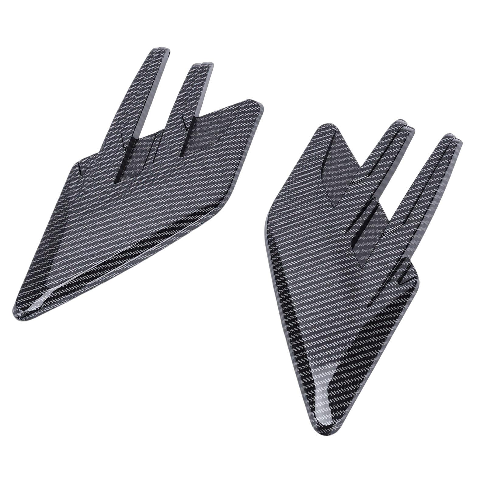 2Pcs Car Front Side Vent Trim Carbon Fiber Style Mudguard Air Wing Vent Trim Decoration Sporty Spoiler for Cars Trucks
2Pcs Car Front Side Vent Trim Carbon Fiber Style Mudguard Air Wing Vent Trim Decoration Sporty Spoiler for Cars Trucks