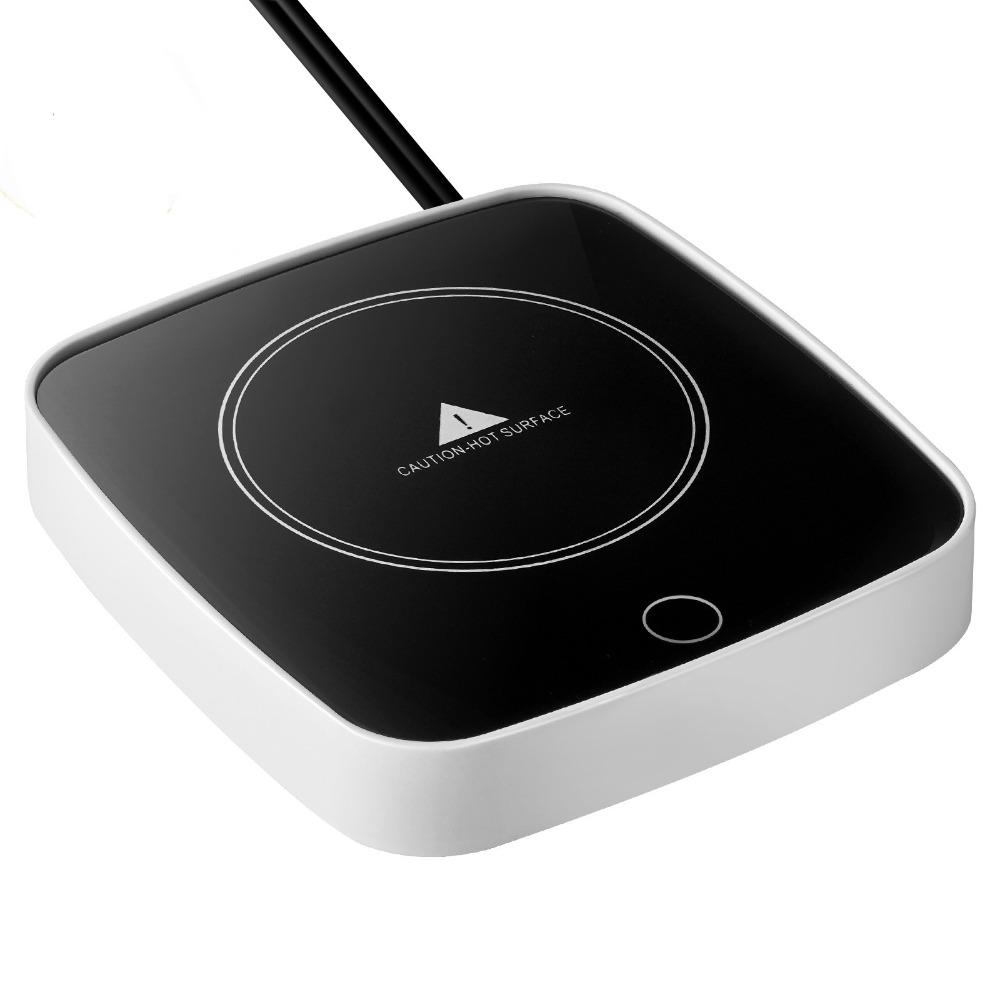 Smart Cup Heater Adjustable Temperature Thermostatic Coaster Portable Coffee Mug Warmer Milk EU белый
Smart Cup Heater Adjustable Temperature Thermostatic Coaster Portable Coffee Mug Warmer Milk EU белый