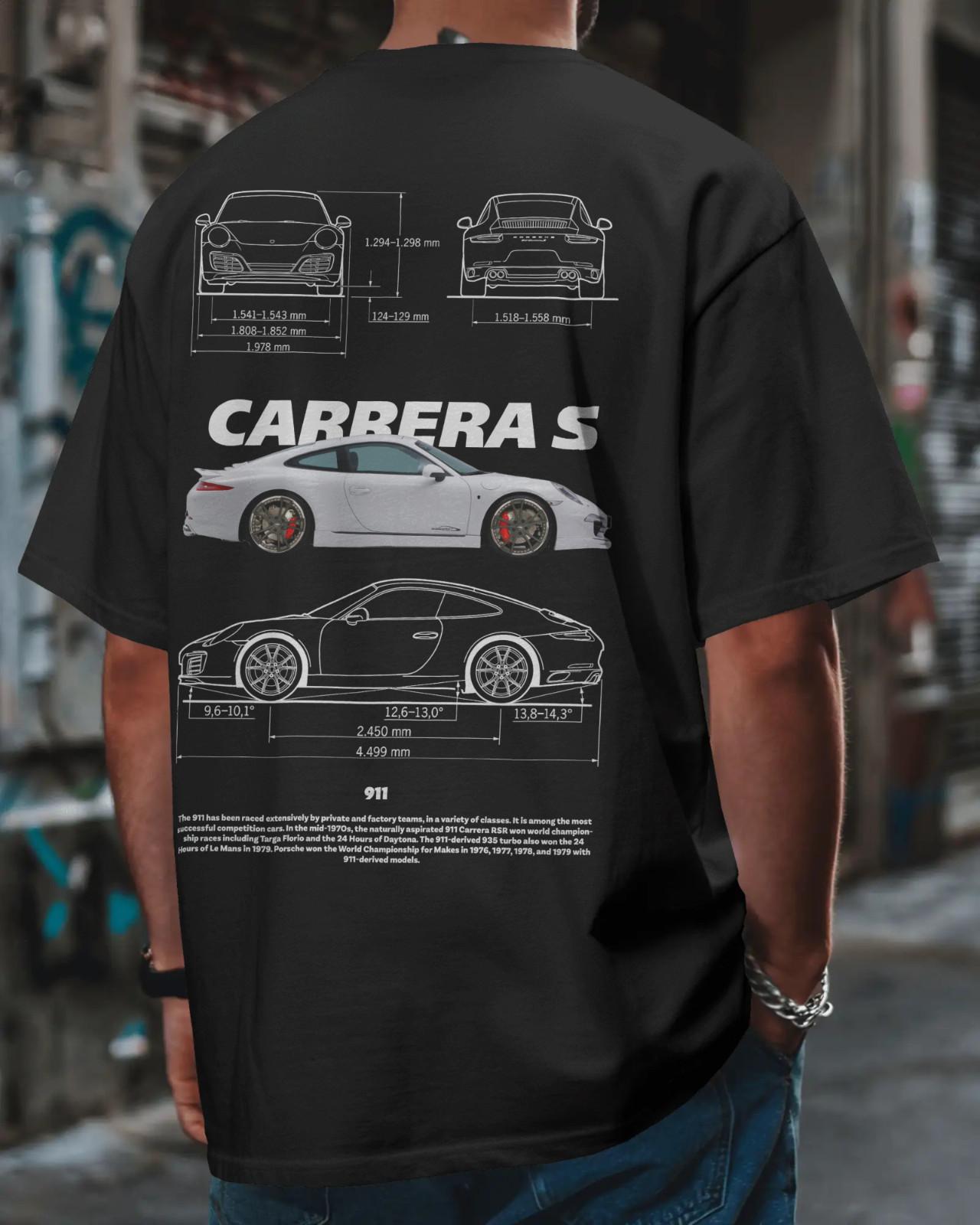 Carrera S Fan Art T-Shirt Mens Womens Tees Top Porsche 911 Sports Car Graphic Unisex Tee L
Carrera S Fan Art T-Shirt Mens Womens Tees Top Porsche 911 Sports Car Graphic Unisex Tee L