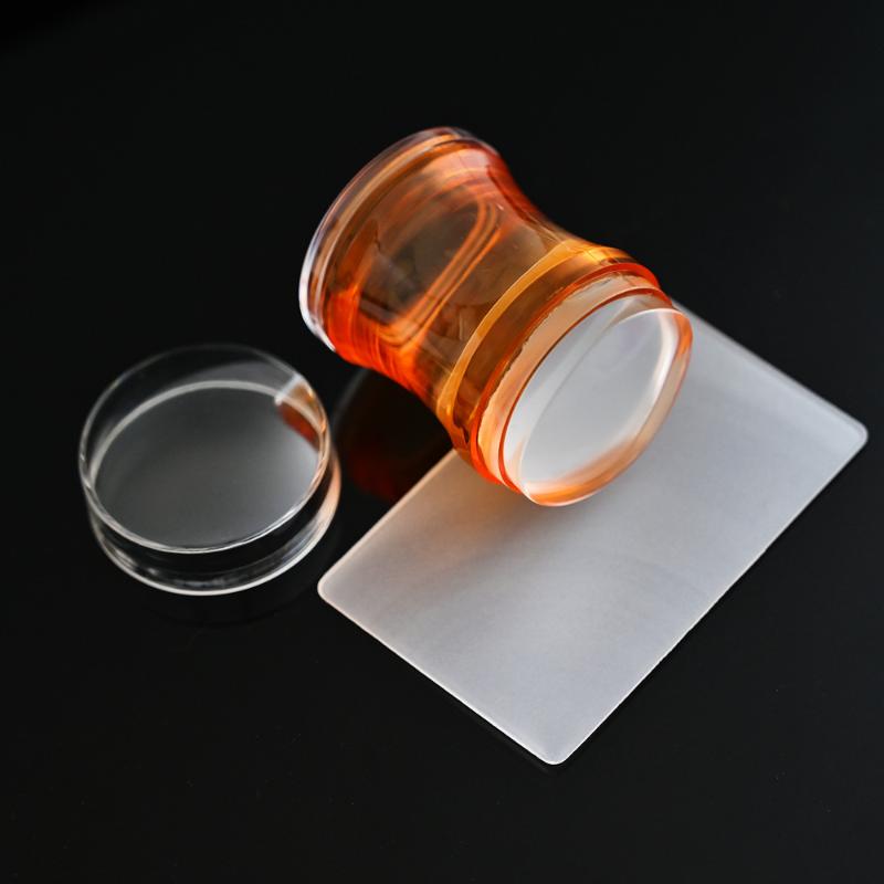 Nail Art Stamper Clear Jelly Silicone Head Manicure Scraper Nail Stamp Scraper Stamping Polish Print Diy Manicure Tool жовтий
Nail Art Stamper Clear Jelly Silicone Head Manicure Scraper Nail Stamp Scraper Stamping Polish Print Diy Manicure Tool жовтий