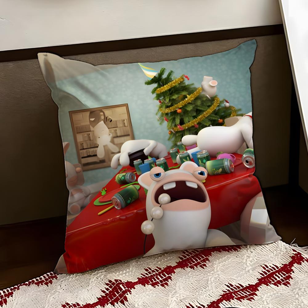 RRabbids IInvasion Cushion Cover Reversible Soft Durable Pillow Cover Home Car MultiScene Use for Daily Comfort 30X30cm
RRabbids IInvasion Cushion Cover Reversible Soft Durable Pillow Cover Home Car MultiScene Use for Daily Comfort 30X30cm