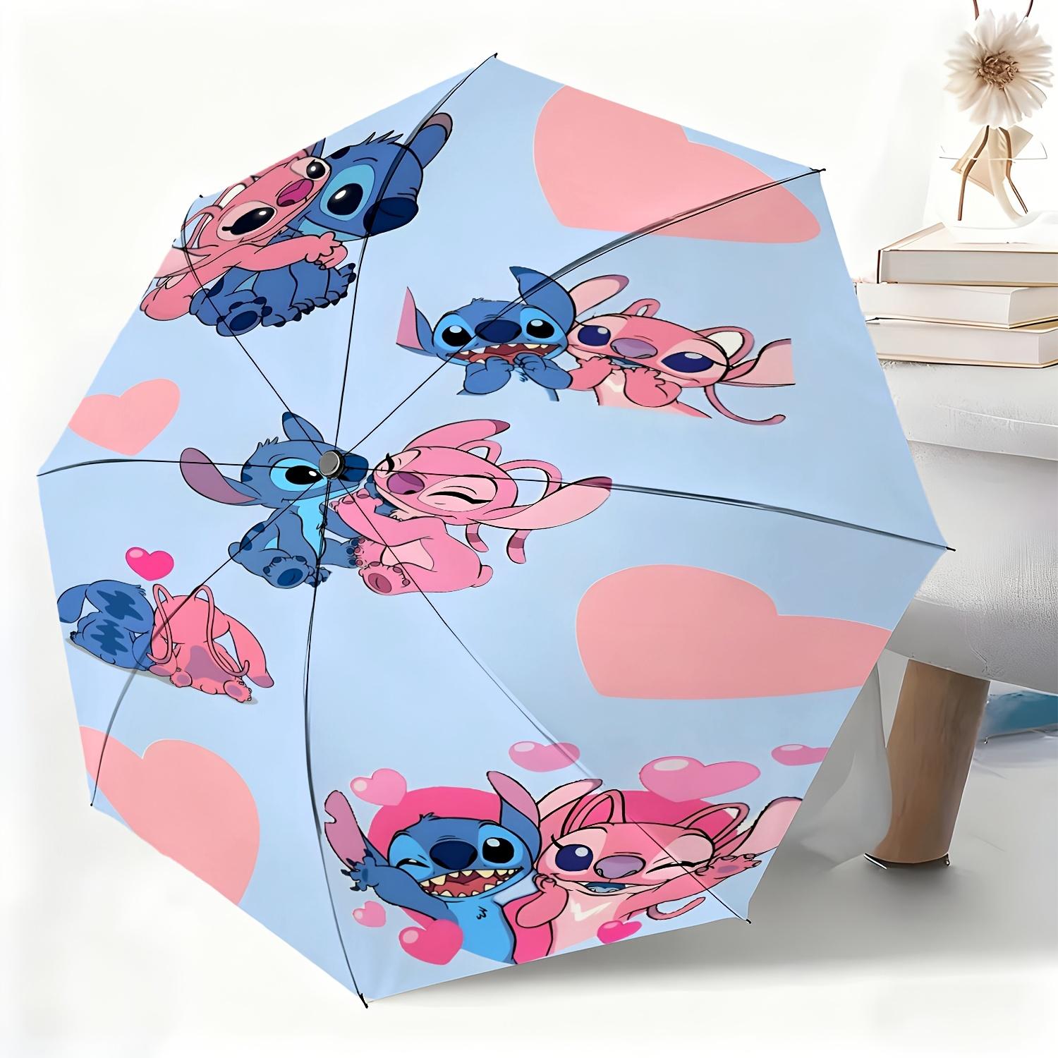 1pc Umbrella Featuring Stitch And Angel Cartoon Characters, a Fully Automatic Umbrella Suitable for All Occasions, a Portable (as the picture,Iron&8K)
1pc Umbrella Featuring Stitch And Angel Cartoon Characters, a Fully Automatic Umbrella Suitable for All Occasions, a Portable (as the picture,Iron&8K)