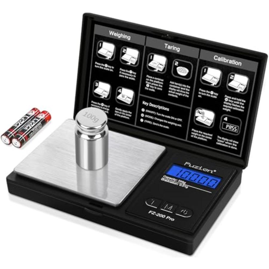 Pocket Scale 0.01g Accuracy 200g Digital Scale for Food Jewelry Herb Spice Coin Weight in Gram and Oz with 100g Calibration Wei United States
Pocket Scale 0.01g Accuracy 200g Digital Scale for Food Jewelry Herb Spice Coin Weight in Gram and Oz with 100g Calibration Wei United States