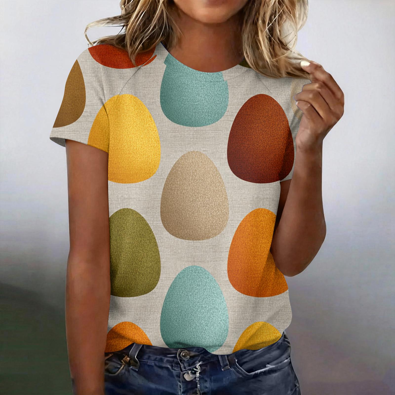 Women s Fashionable Casual Short-Sleeved Raglan Sleeve Easter Print T-Shirt Top XL жовтий
Women s Fashionable Casual Short-Sleeved Raglan Sleeve Easter Print T-Shirt Top XL жовтий