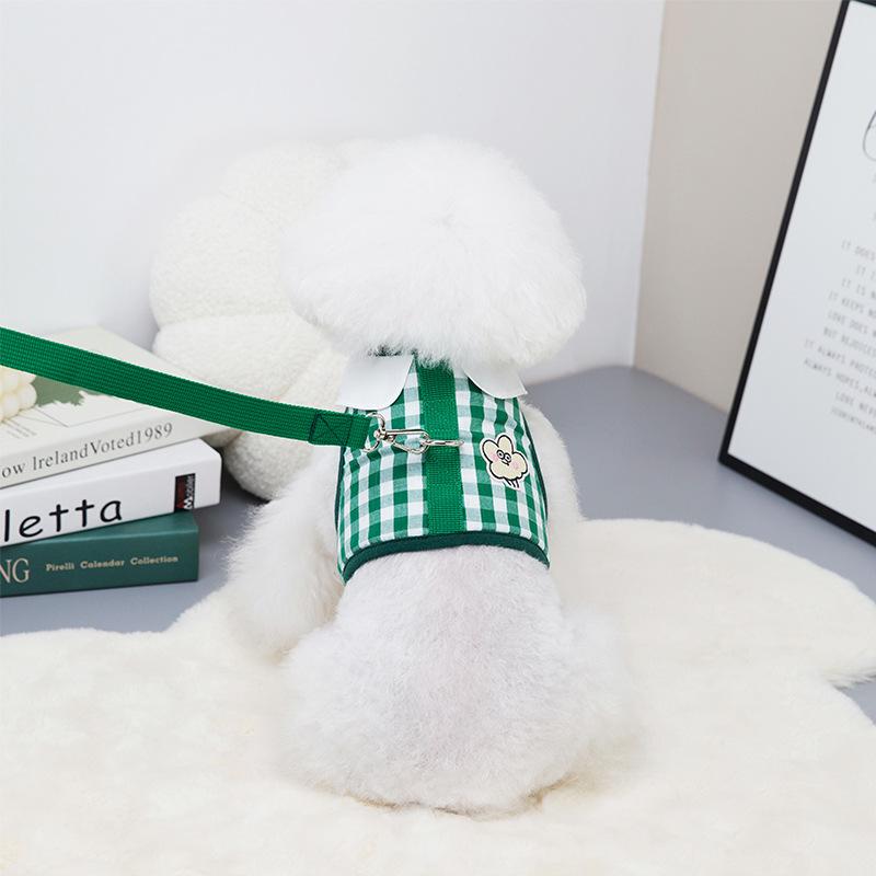 Новинка 2024 года, одежда для щенков Bomei, пятицветная клетчатая одежда на груди, на спине, хлопковая ткань, одежда для домашних собак, кошек, Тедди, можно повесить тяговую веревку S зелёный
Новинка 2024 года, одежда для щенков Bomei, пятицветная клетчатая одежда на груди, на спине, хлопковая ткань, одежда для домашних собак, кошек, Тедди, можно повесить тяговую веревку S зелёный