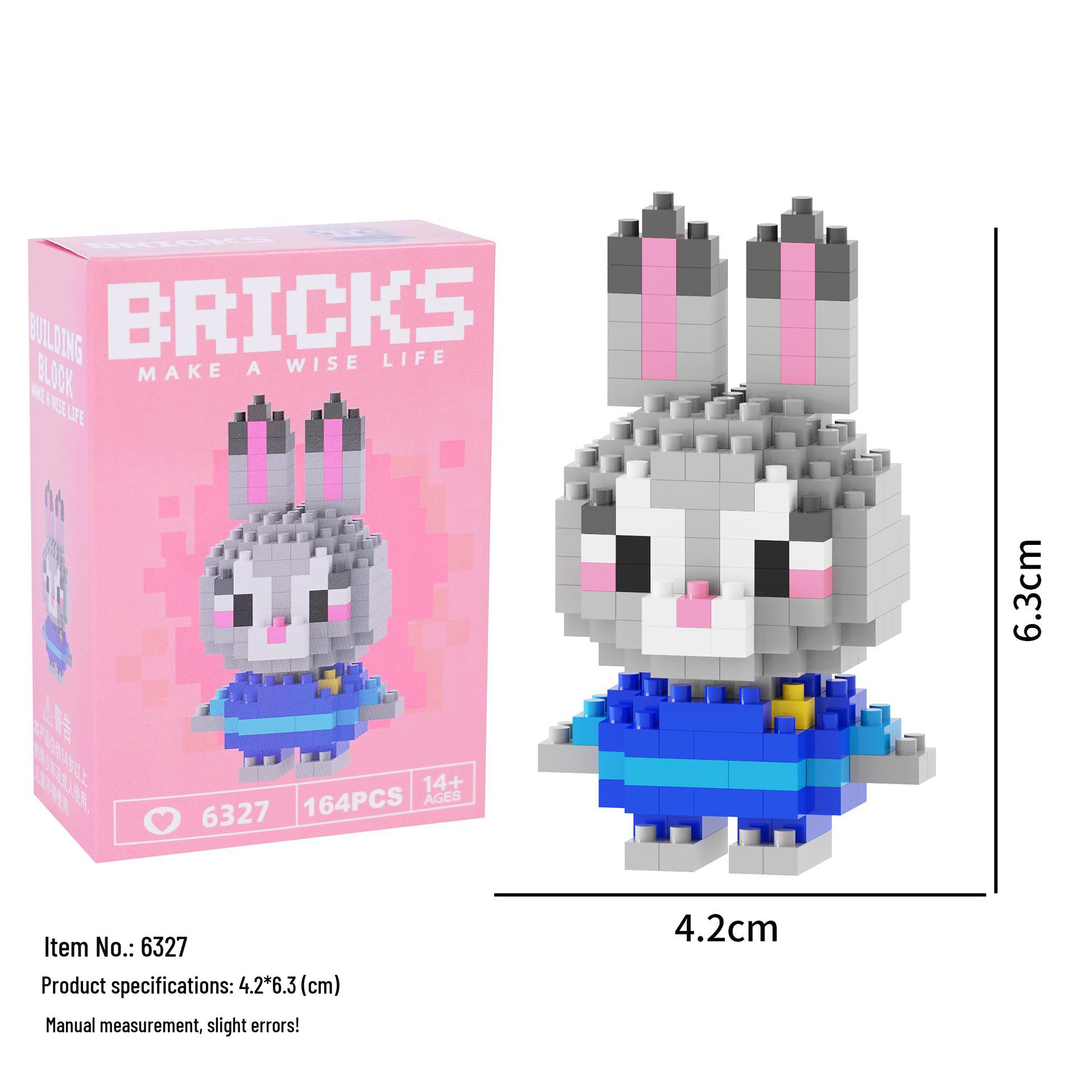 Міні мультяшні будівельні блоки - Сумісні з Lego, Збірна головоломка для дітей
Міні мультяшні будівельні блоки - Сумісні з Lego, Збірна головоломка для дітей