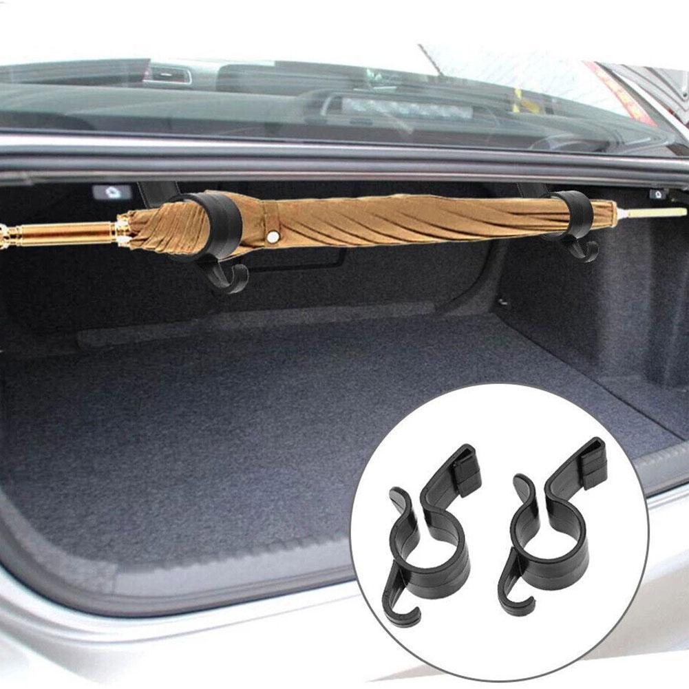2pcs/Pack Universal Car Trunk Hook Umbrella Hanger Plant Towel Hook Car Organizer Storage Trunk Hanger Clip Fastener Accessories 
2pcs/Pack Universal Car Trunk Hook Umbrella Hanger Plant Towel Hook Car Organizer Storage Trunk Hanger Clip Fastener Accessories