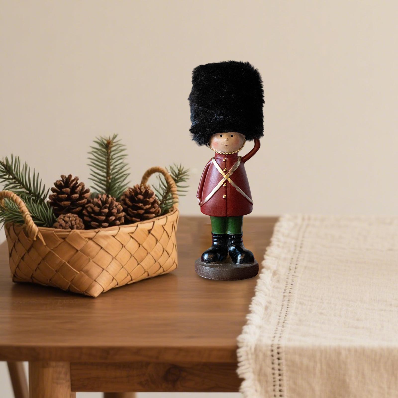 Christmas Nutcracker Figure Resin Ornament Nutcracker Figure Decor Decorative Tabletop Figurine for Dorm Party Fireplace Shelves
Christmas Nutcracker Figure Resin Ornament Nutcracker Figure Decor Decorative Tabletop Figurine for Dorm Party Fireplace Shelves